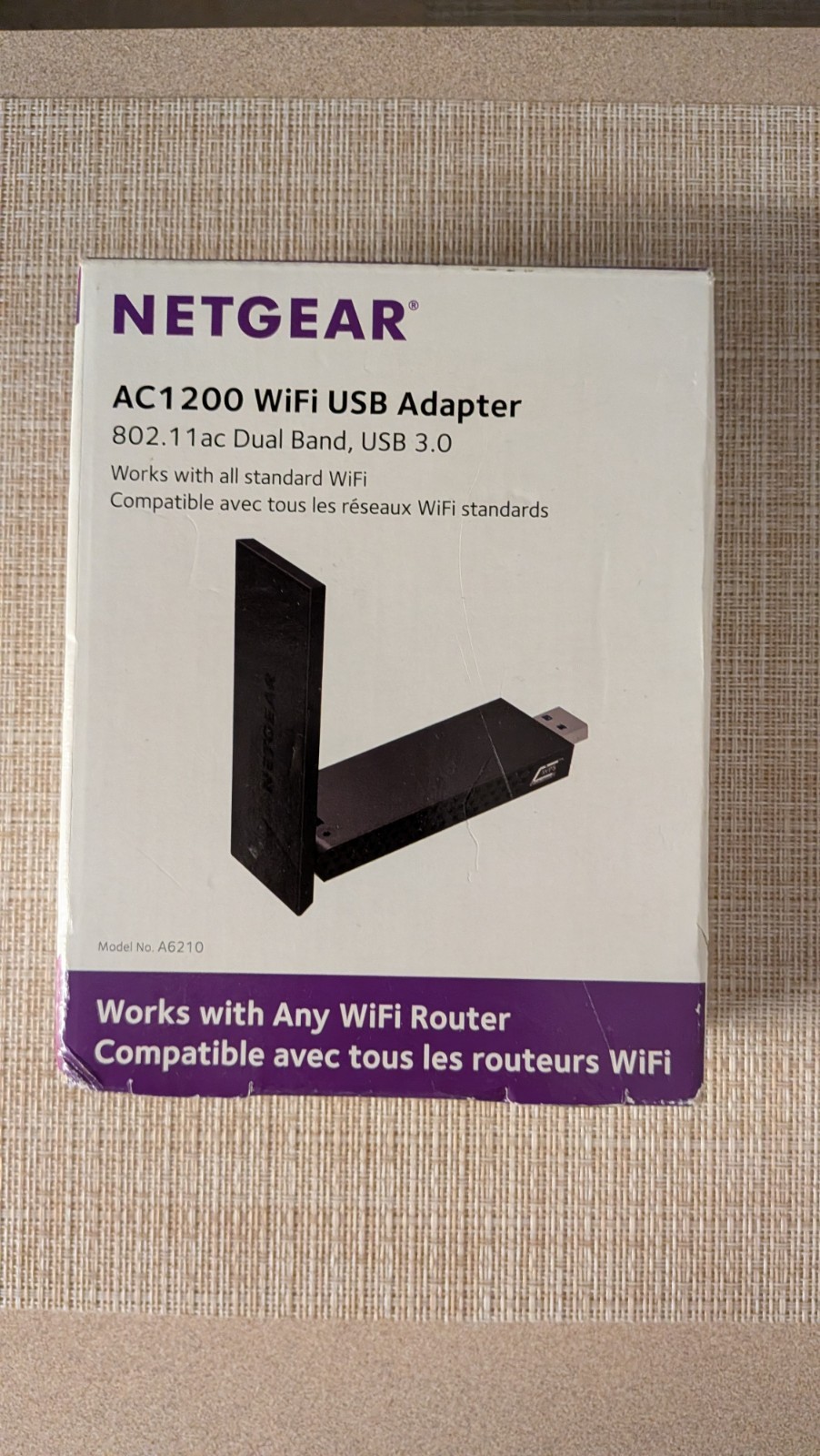 Netgear AC1200 WIFI USB Adapter