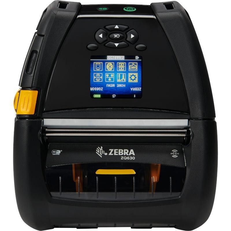 Brand New Zebra ZQ630 Mobile Thermal Barcode Label Printer