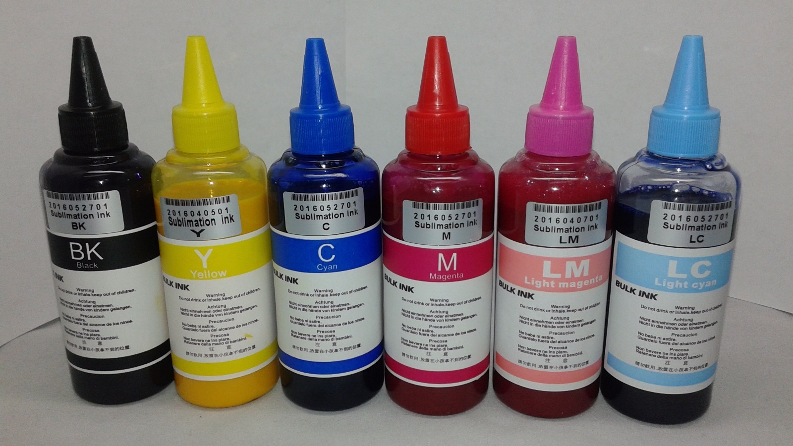 600ml pigment sublimation Bulk Refill Ink for Epson L800 L801 L805 L810 T6731