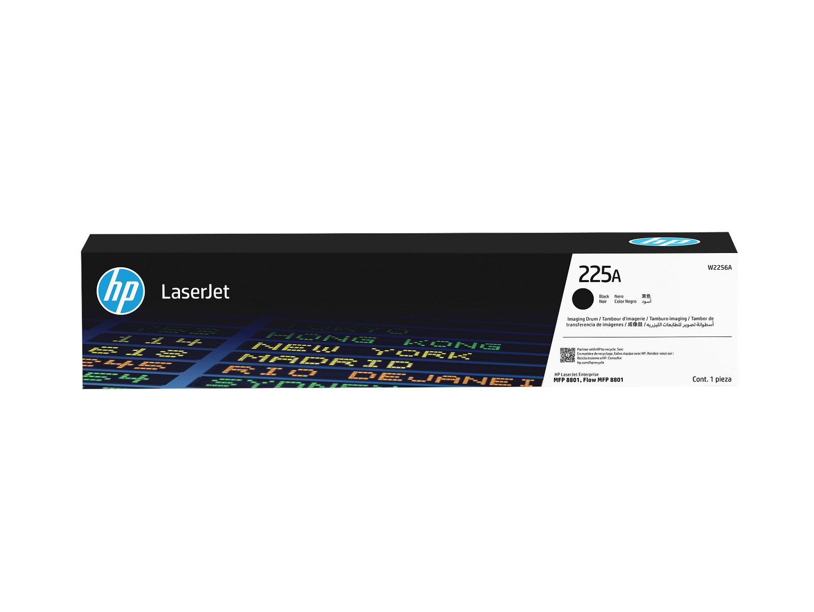 HP 225A LaserJet Black Original Imaging Drum, Average cartridge yields 300,000