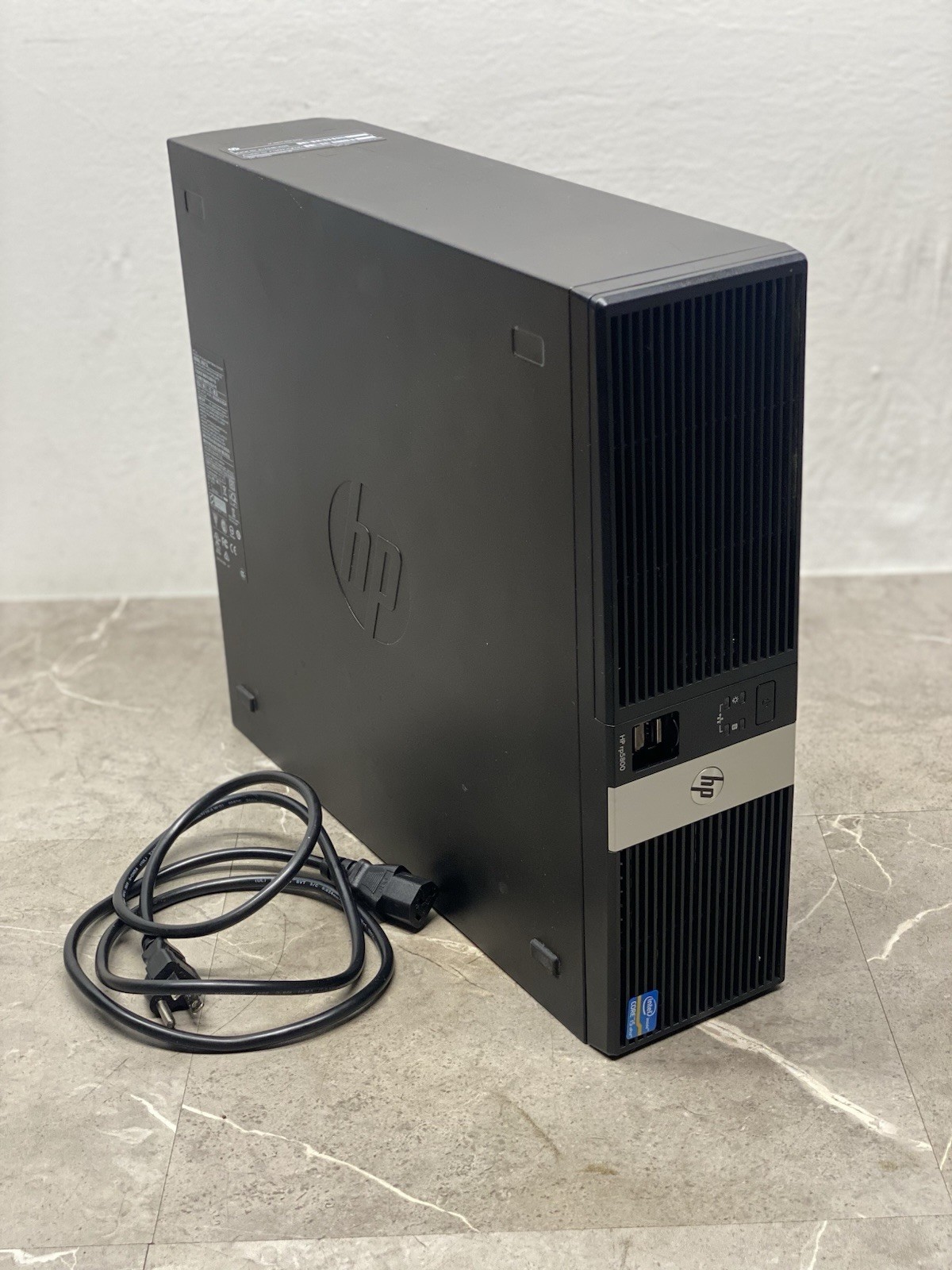 HP rp5800 Retail POS PC i5-2400 4GB RAM 500GB HDD Windows Power Cord