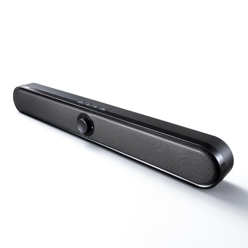 Sanwa Supply Bluetooth-enabled slim soundbar speaker MM-SPSBA4