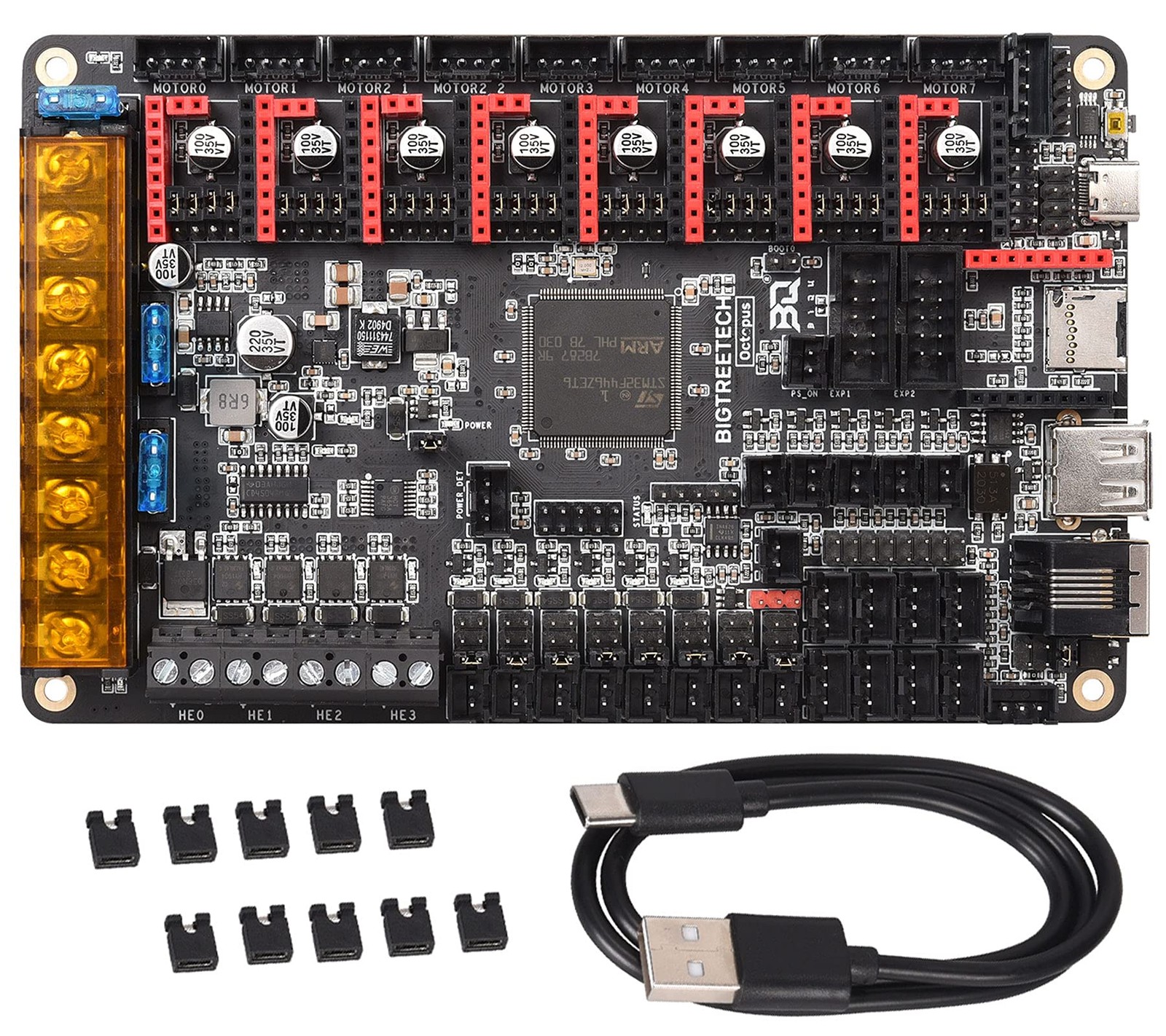 BIGTREETECH Octopus V1.1 Control Board 32bit Silent Board Compatible TMC2209 TMC