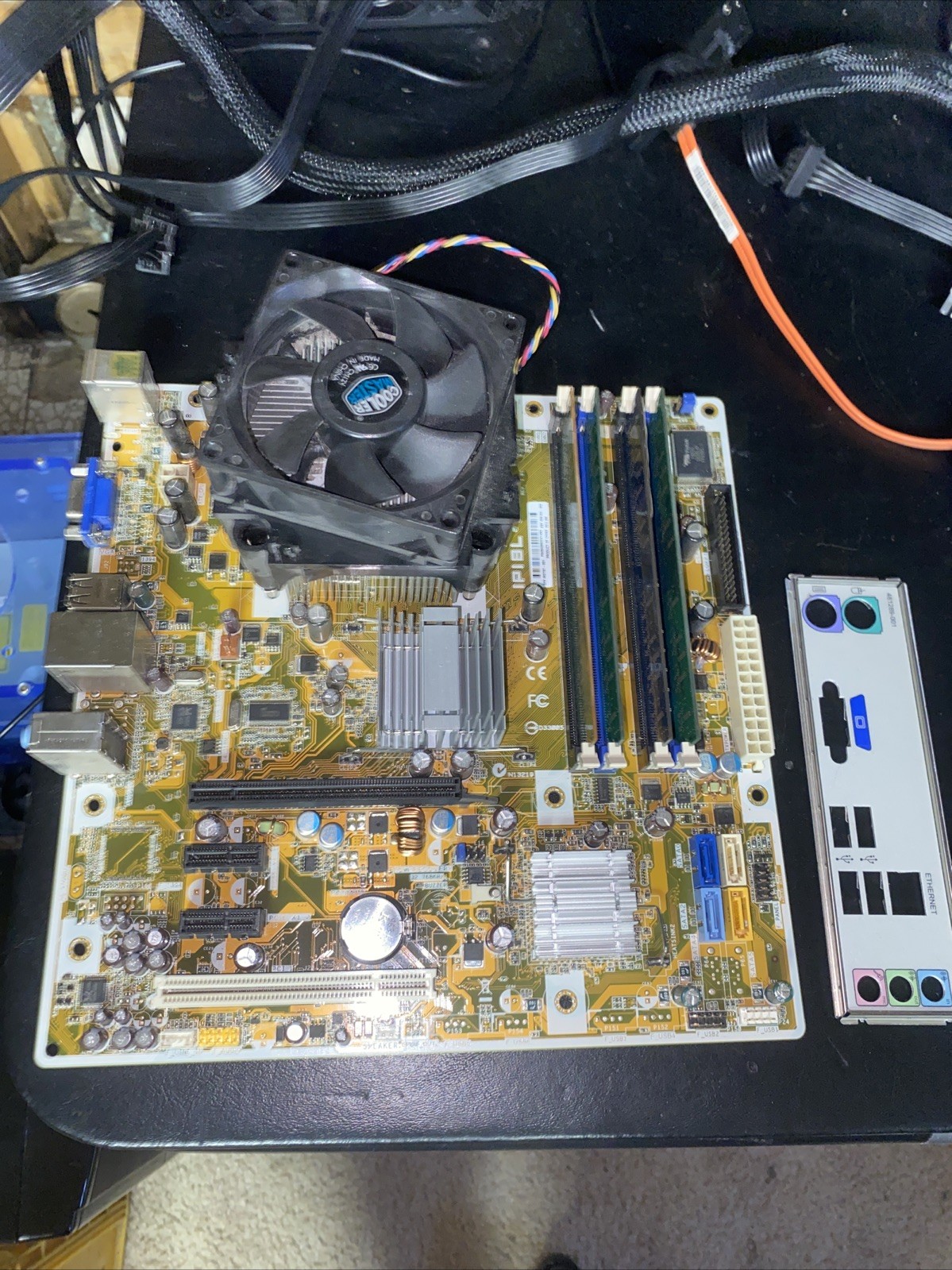 Working ✅ HP Compaq dx2400 Retro Gaming Motherboard Core2 Quad CPU 4GB RAM Combo