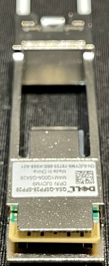 Dell / Mellanox QSA-QSFP28-SFP28 Adapter / MAM1Q00A-QSA28 / JCYM9