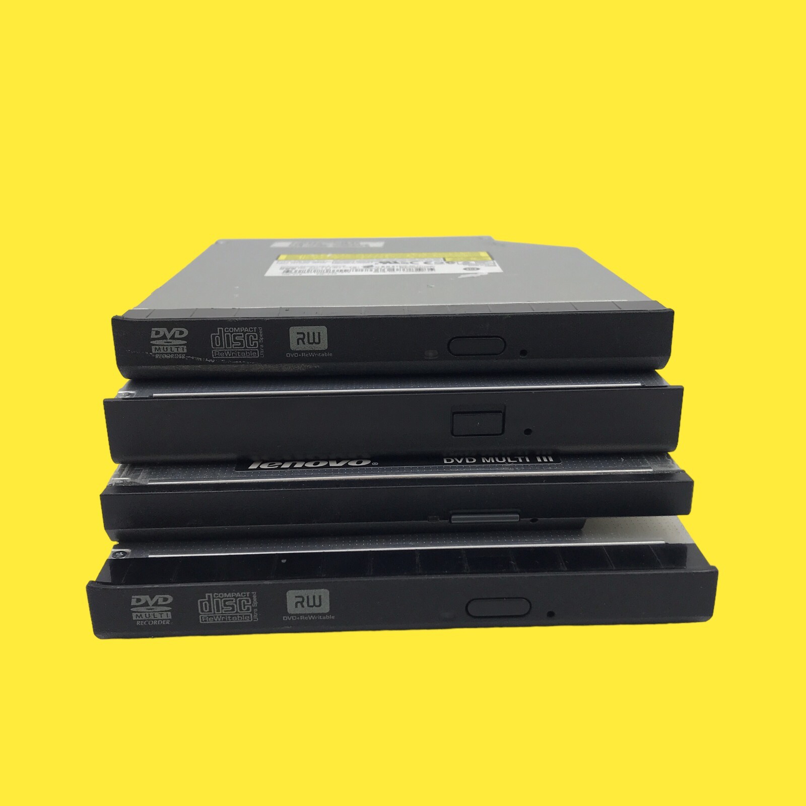 LOT OF 4 Sony Optiarc AD-7710H AD-7713H DVD Disk Drives Mixed #1658 Z39/15