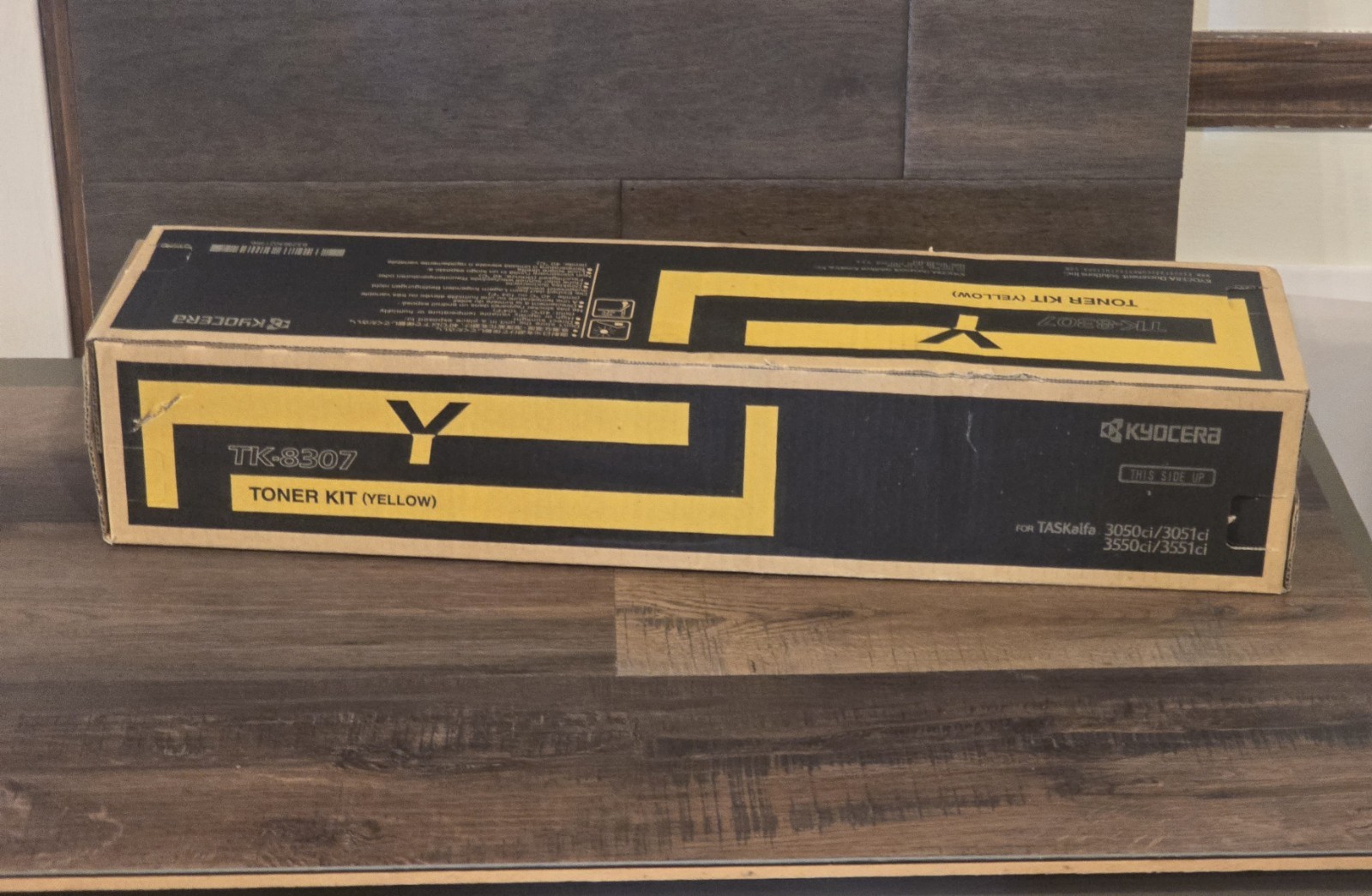 Genuine Kyocera TK-8307Y Yellow Toner Cartridge  OEM New Unopened 