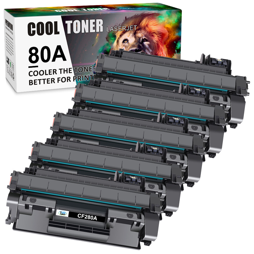 CF280A Black Toner Cartridge for HP 80A LaserJet Pro 400 M401dn M401n MFP M425dw