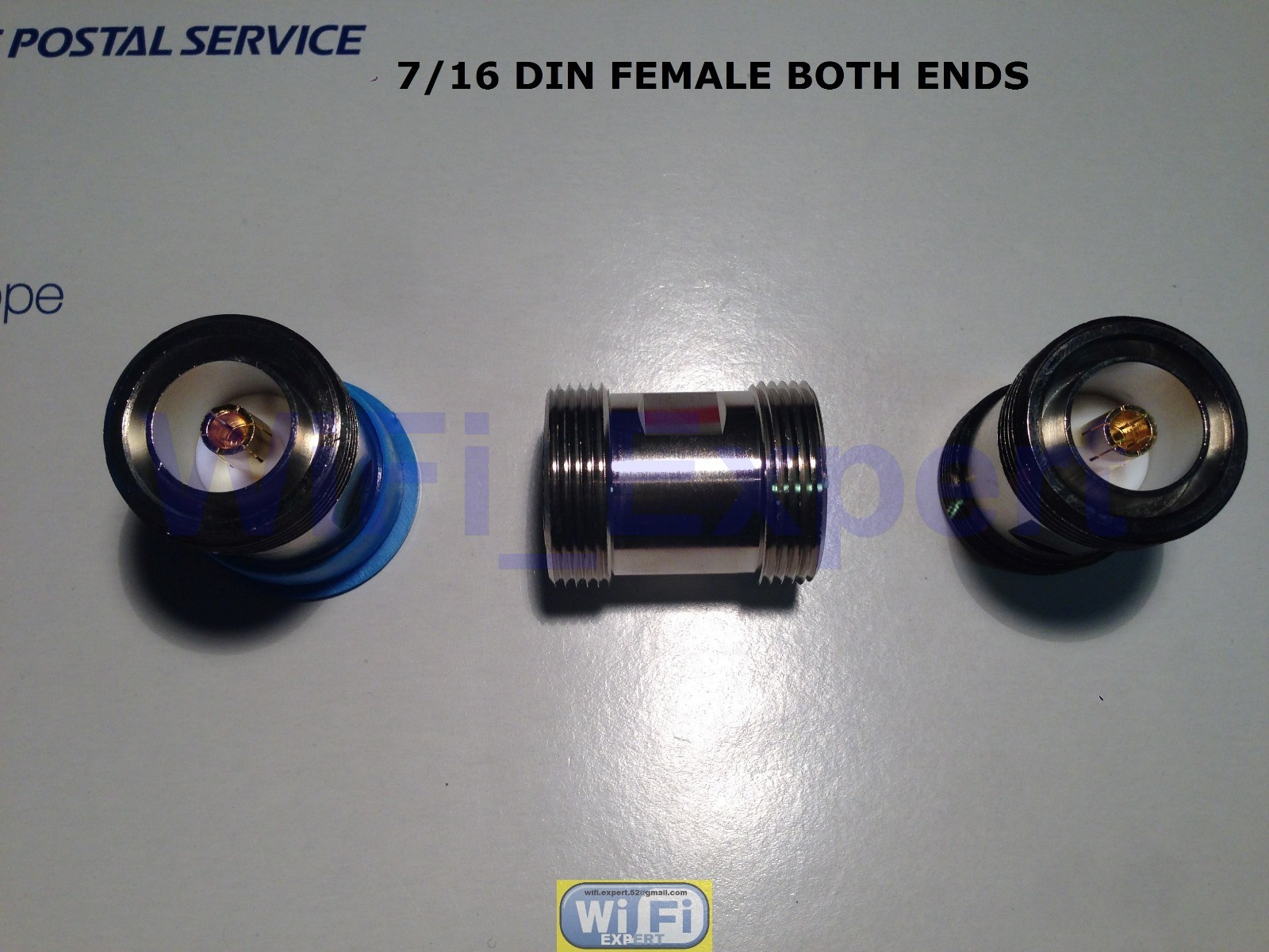 1 x L29 7/16 DIN Female jack to 7/16 DIN Female RF coaxial adapter connector USA