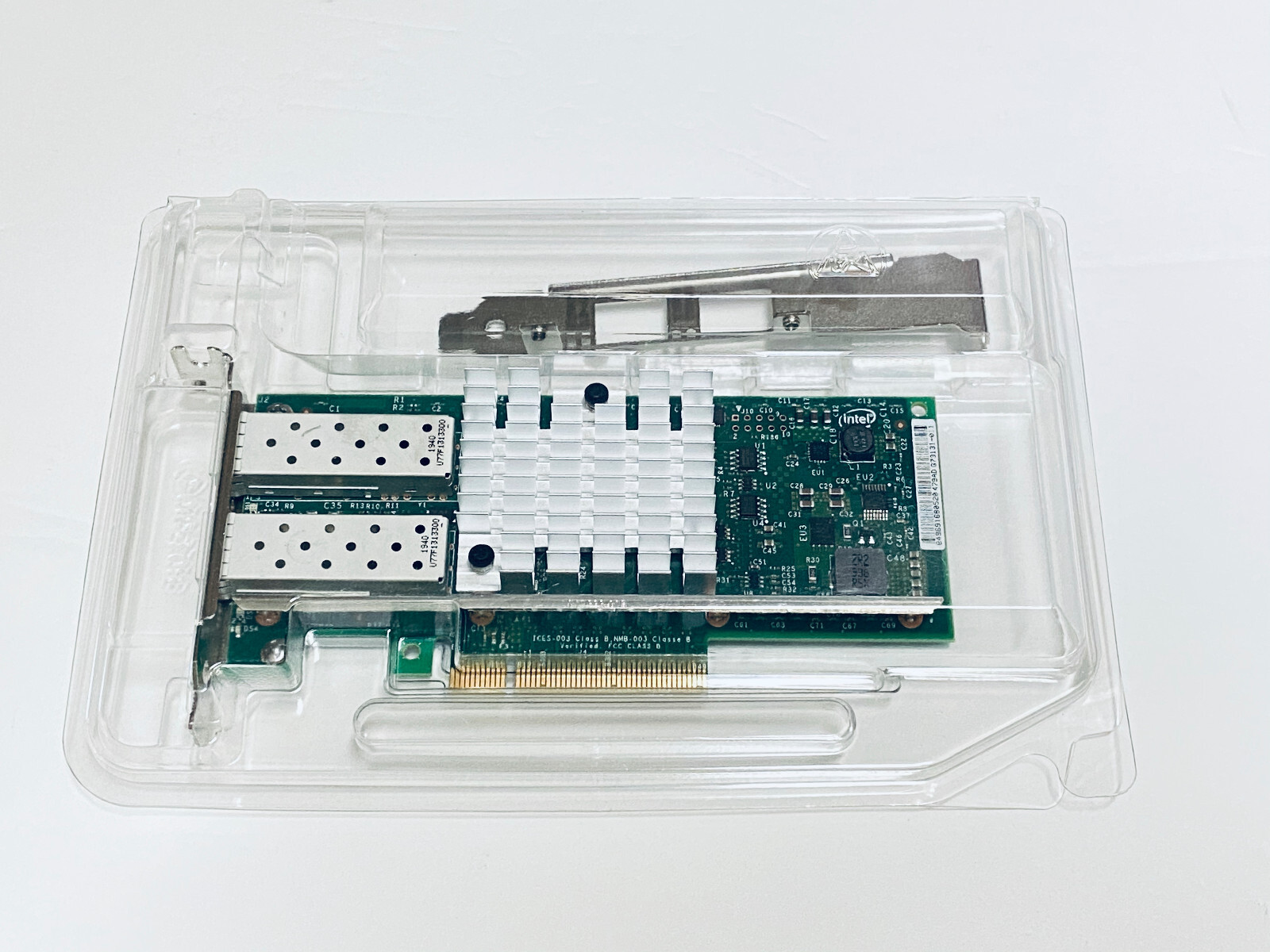 DELL X520-DA2 ETHERNET Server Adapter 10Gbps Dual Port BOTH BRACKETS E10G42BTDA
