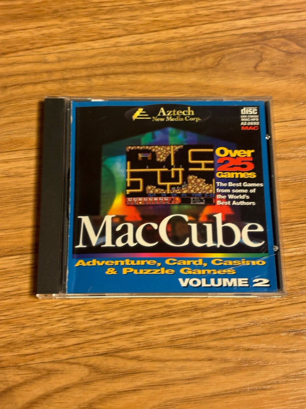MacCube Adventure, Card & Puzzle Volume 2 by Aztech New Media Corp for MAC 1995
