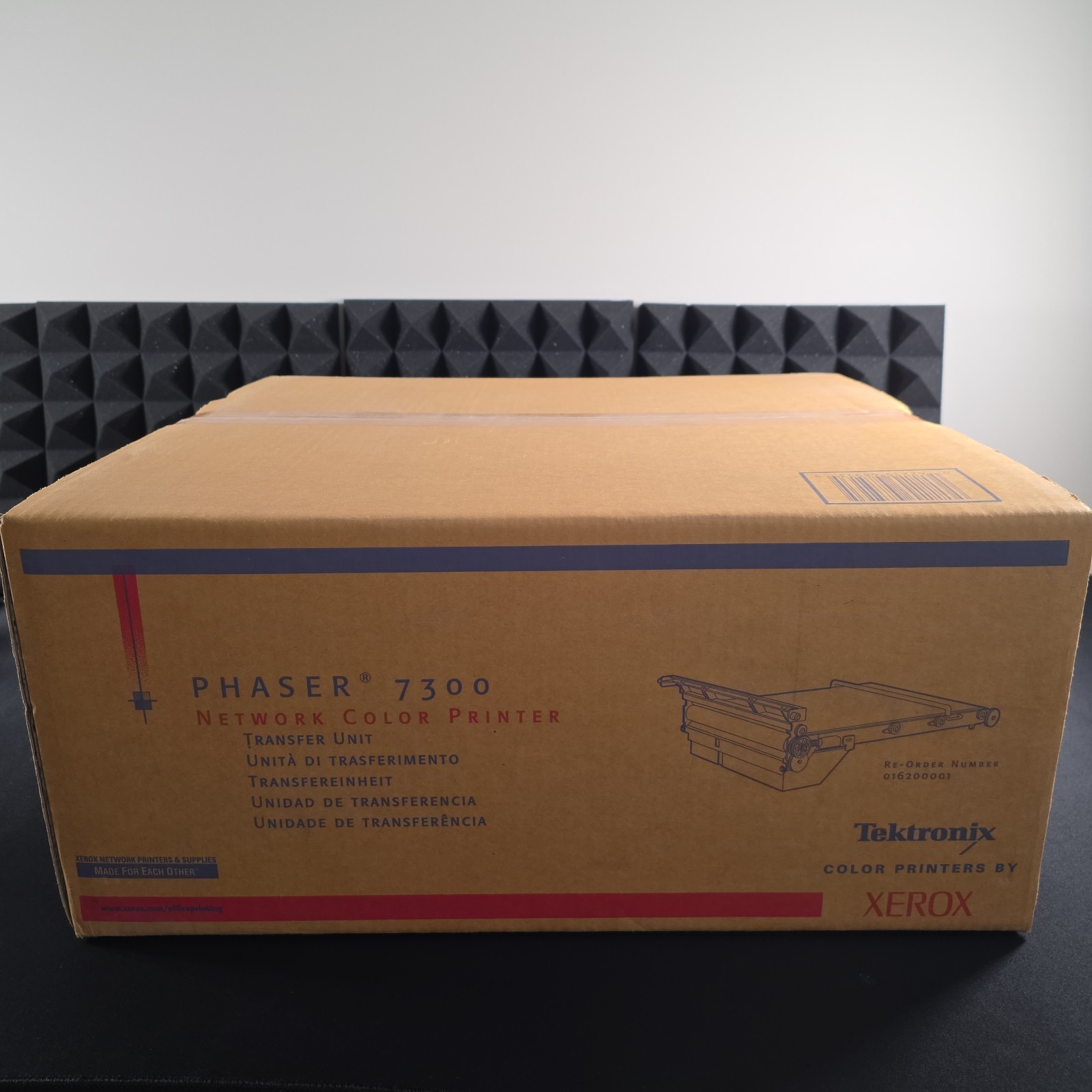 Brand New Sealed Xerox Tektronix 016200001 Transfer Unit Phaser 7300 Genuine