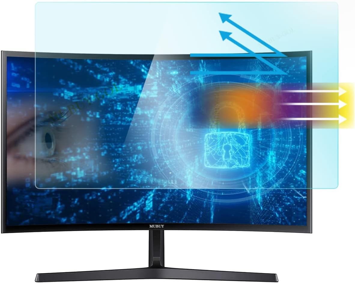24" Anti Blue Light Anti Glare Screen Protector for Dell/HP/Acer/ViewSonic/ASUS