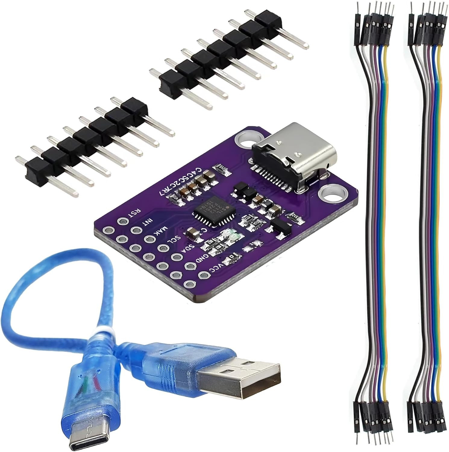 CP2112 Adapter Type-C USB to Smbus I2C Communication with Wires