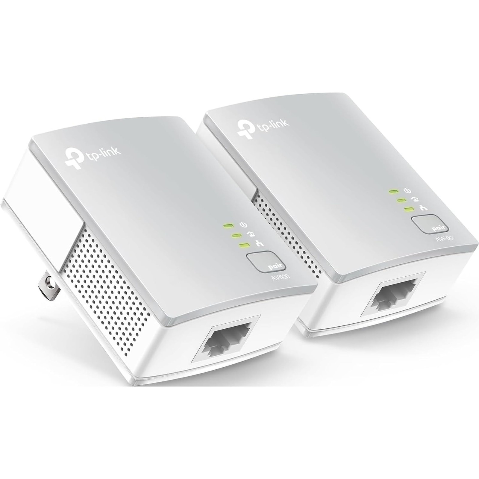 TP-Link AV600 Powerline Ethernet Adapter Kit with 100 Mbps Port