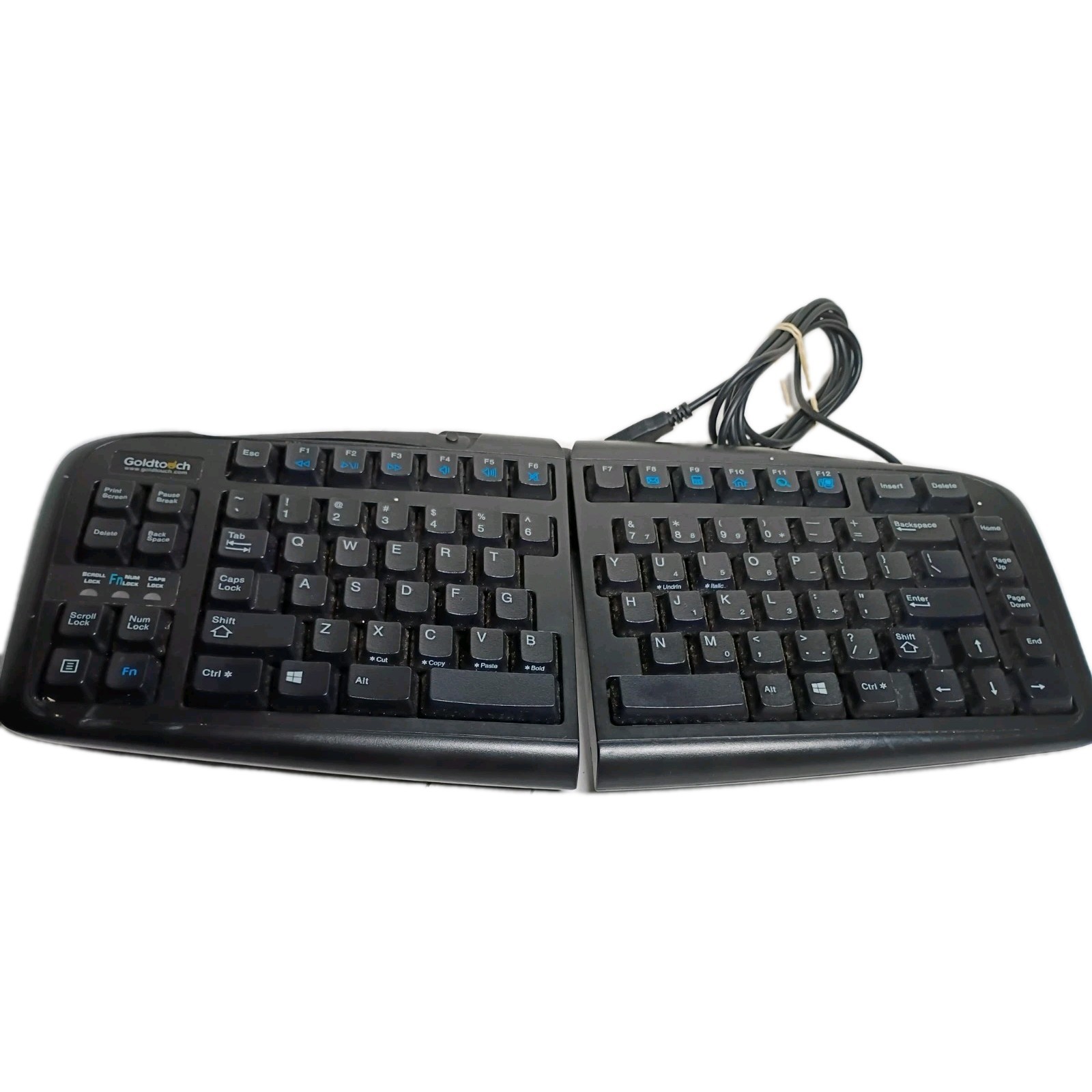 Goldtouch SK-2730 Ergonomic Split Keyboard Black USB - Works
