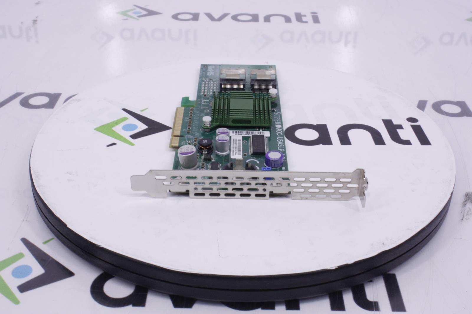 AOC-USASLP-L8I SUPERMICRO 8-PORT 3Gb/s SAS PCI-E RAID ADAPTER