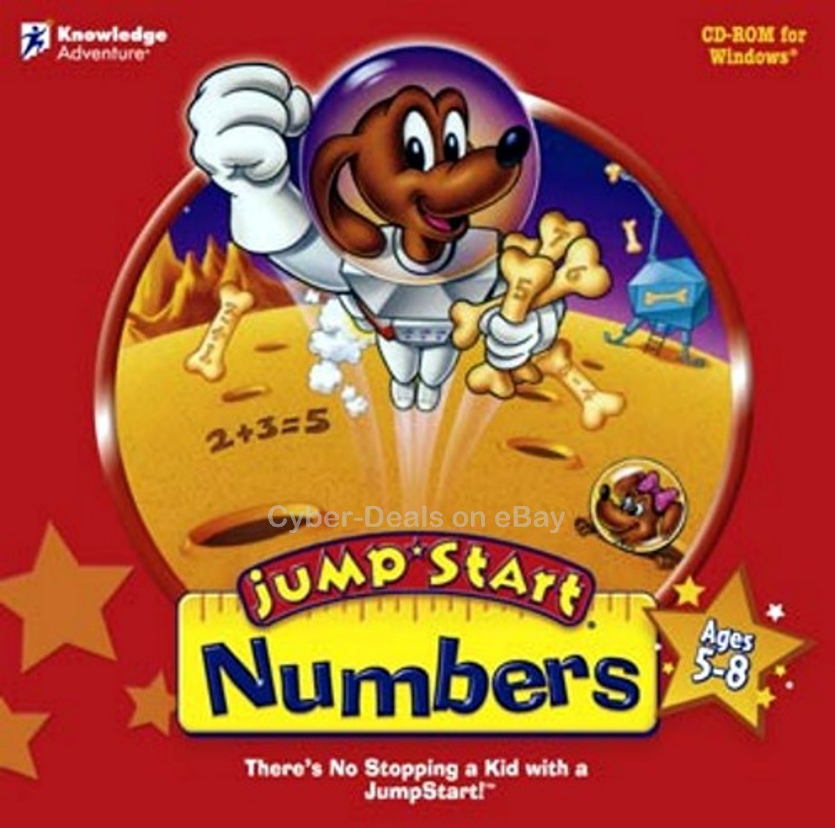 JumpStart Numbers Ages 5-8 Knowledge Adventure Jump Start New Sealed
