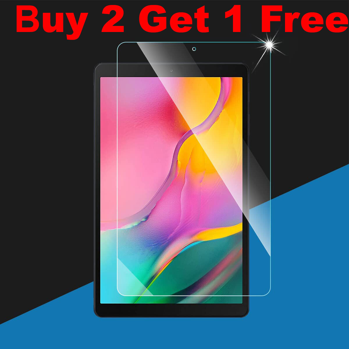 For Samsung Galaxy Tab A 10.1" SM-T510 / SM-T515 Tempered Glass Screen Protector