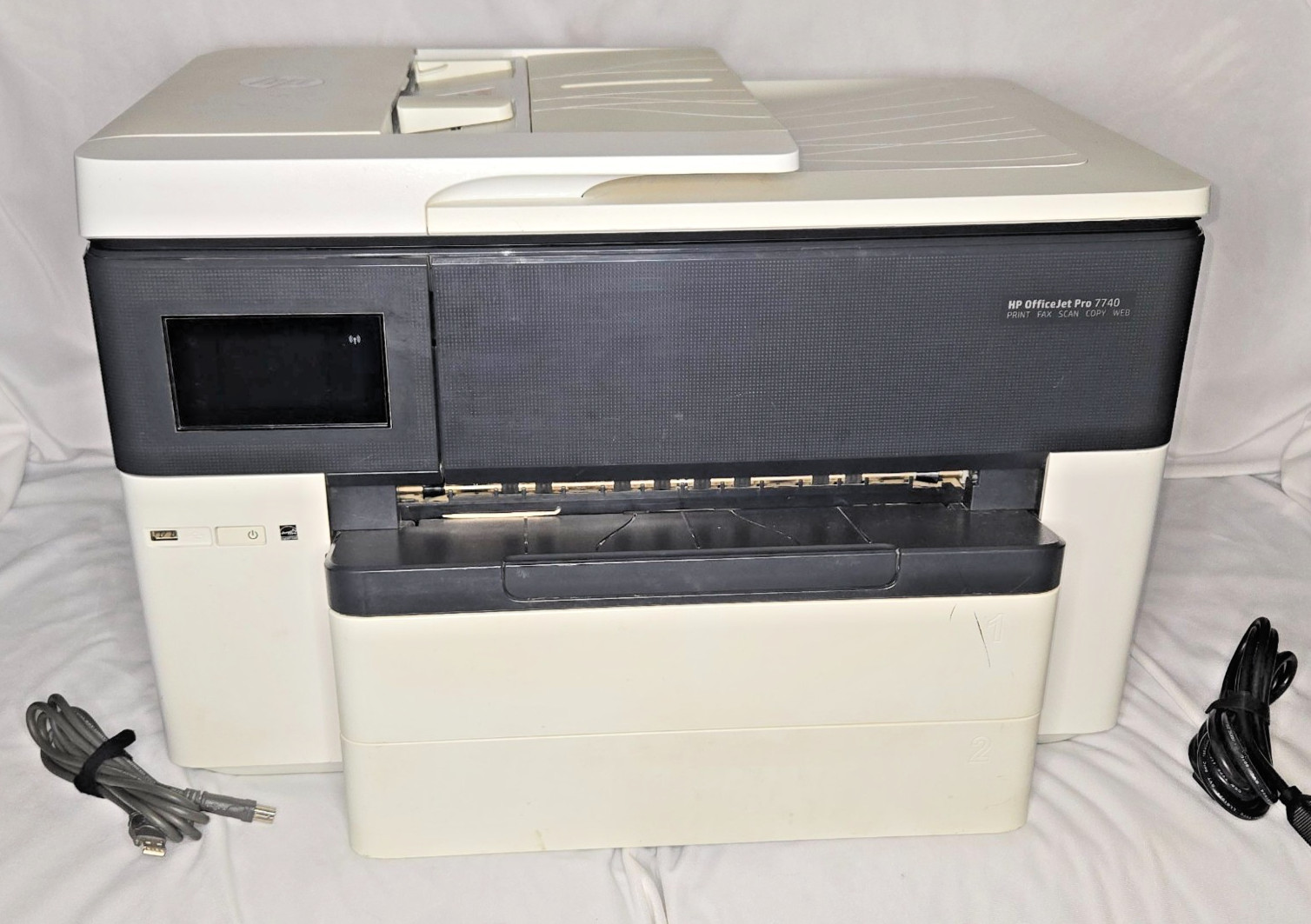HP OfficeJet Pro 7740 Color All-in-One Inkjet Printer Wide Format 7439 Pages Ink