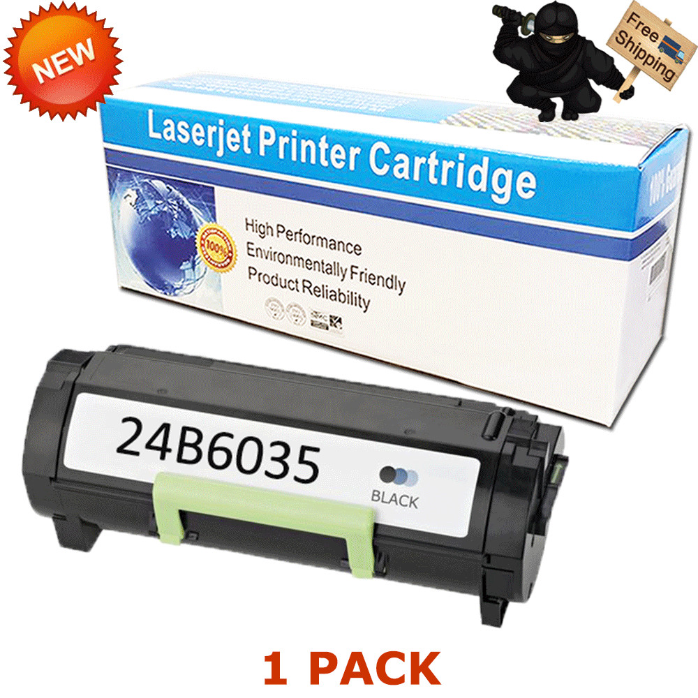 1PK 24B6035 Toner Compatible for Lexmark M1145 XM1145 Cartridge High Yield 16000