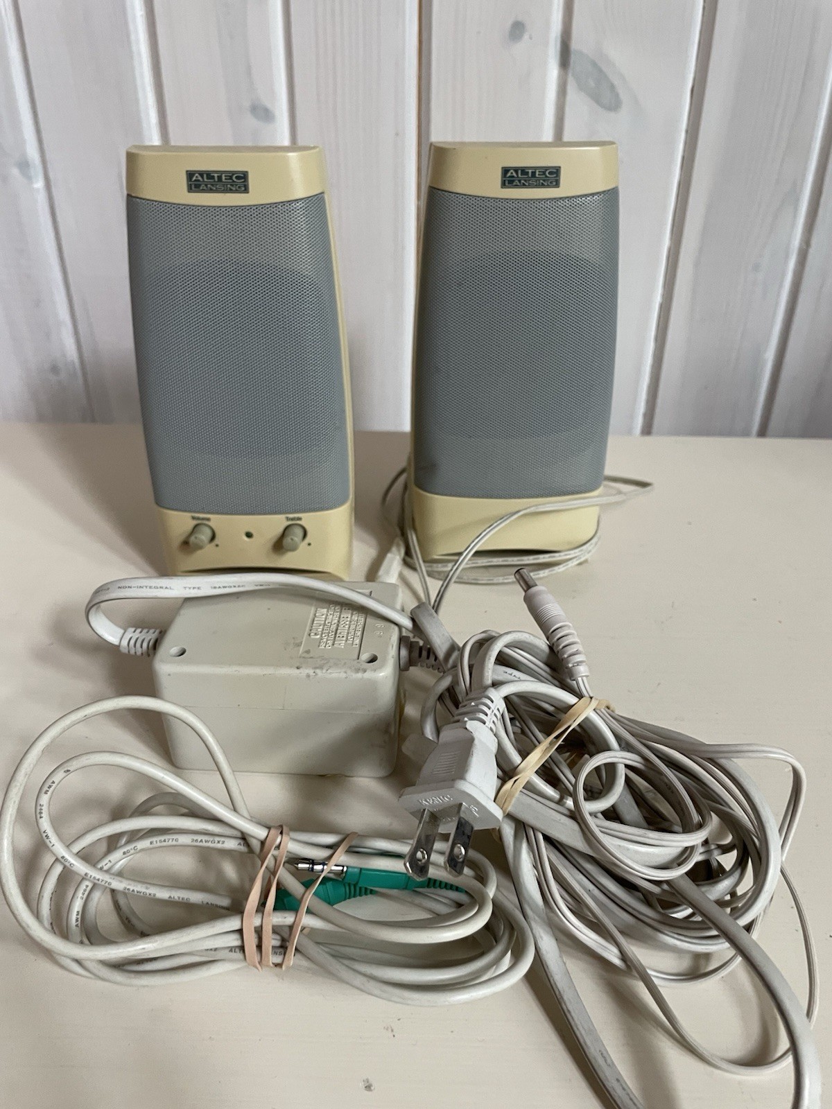 Vintage Altec Lansing Multimedia Computer PC Speaker System GCS100 Gaming