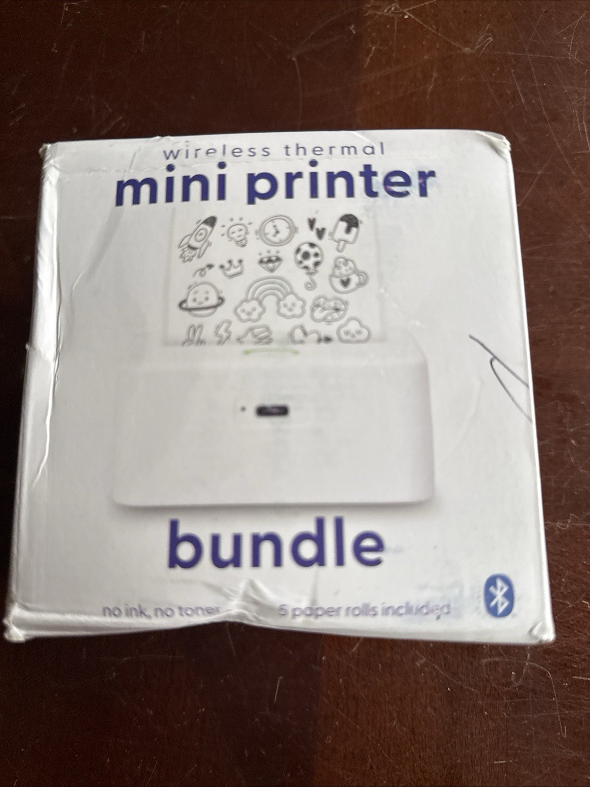 Core Innovations Thermal Notetaking Printer - Stone White - New