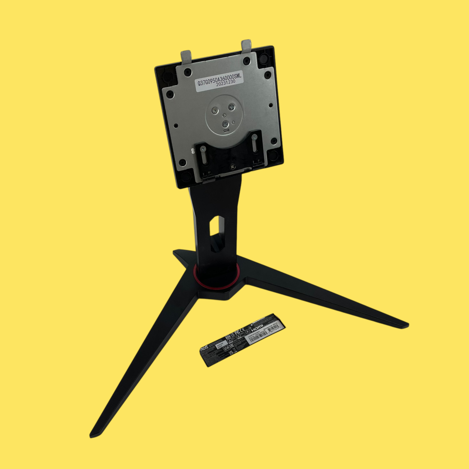 OEM 2-Piece Stand for AOC C32G2ZE 32" Curved Gaming Monitor #4548 z63b527