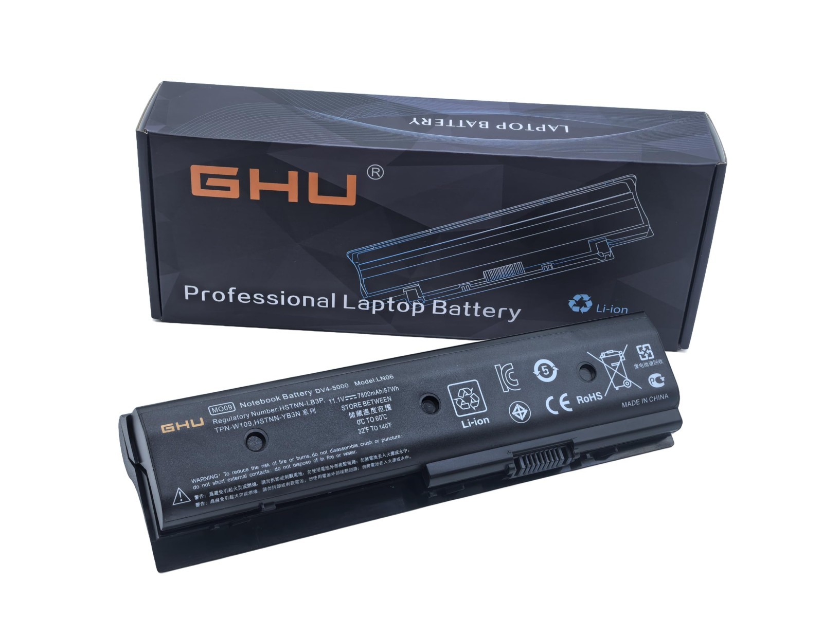 9-Cell 87Wh Laptop Battery Replacement for HP Envy Pavilion DV4 DV6 DV7 Series
