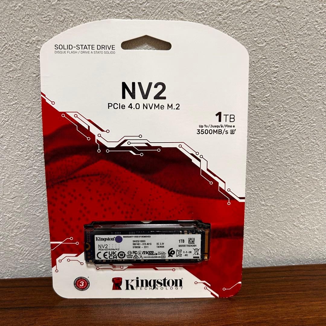 Kingston NV2 1TB PCIe 4.0 NVMe M.2 SSD Solid State Drive Unopened