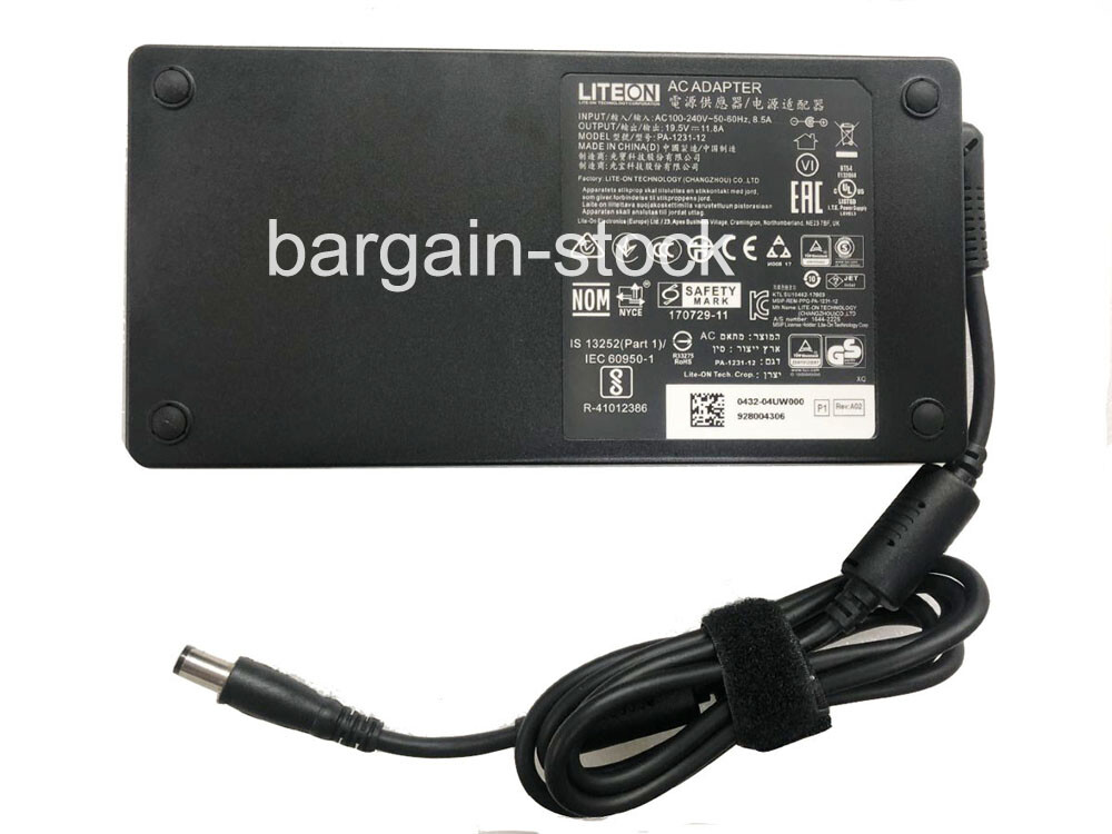 Genuine LITEON PA-1231-12 19.5V 11.8A 230W AC Adapter Charger For Intel ASUS MSI