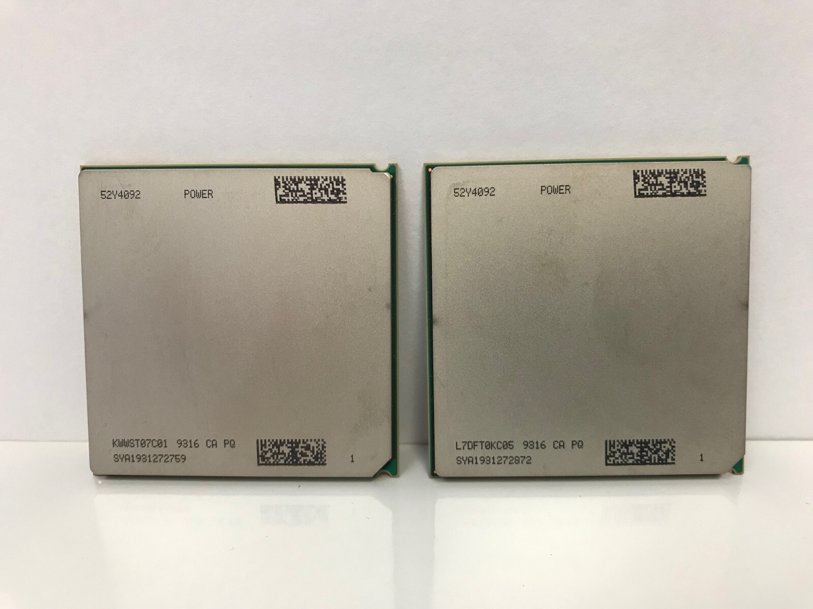 IBM 52Y4092 3.70GHZ 4 CORE POWER7 CPU PROCESSOR  QTY 2