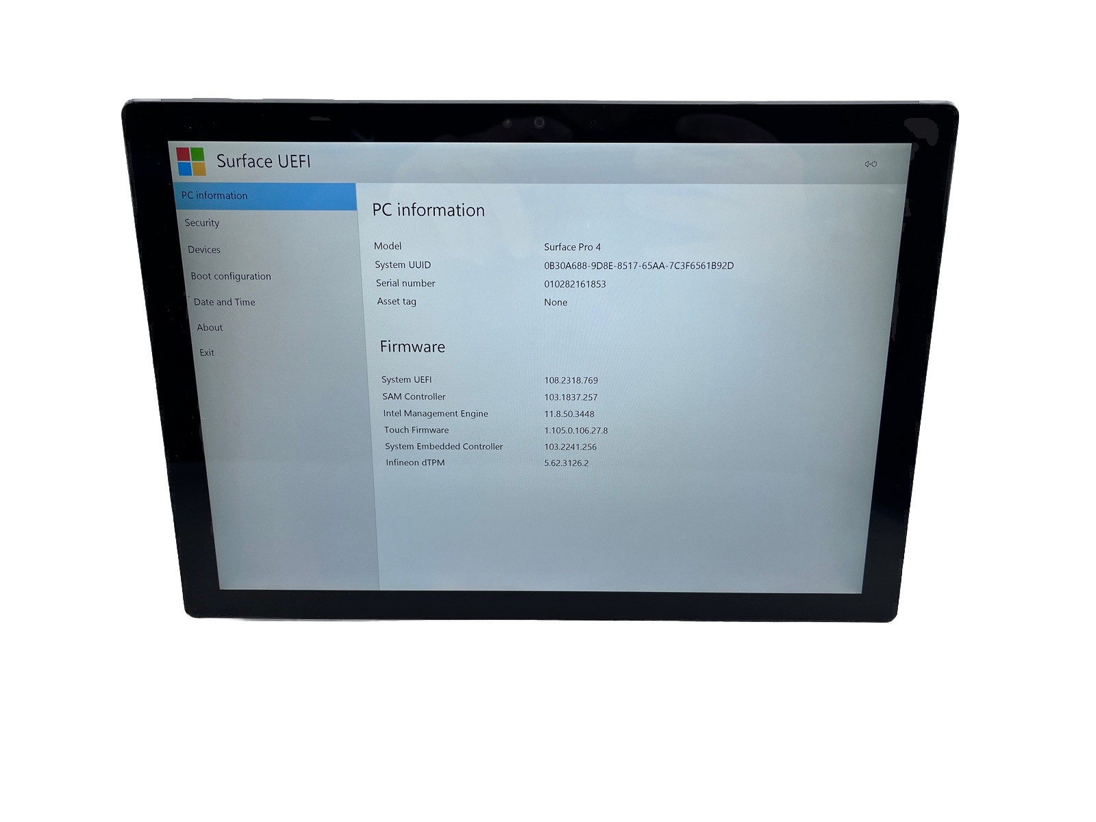 Microsoft Surface Pro 4 12" 3K i5-6300U @ 2.4 GHz 4GB 128GB *Grade C*