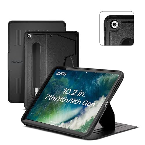 ZUGU CASE for iPad 10.2 Inch 7th / 8th / 9th Gen 2021/2020/2019 Protective Th...