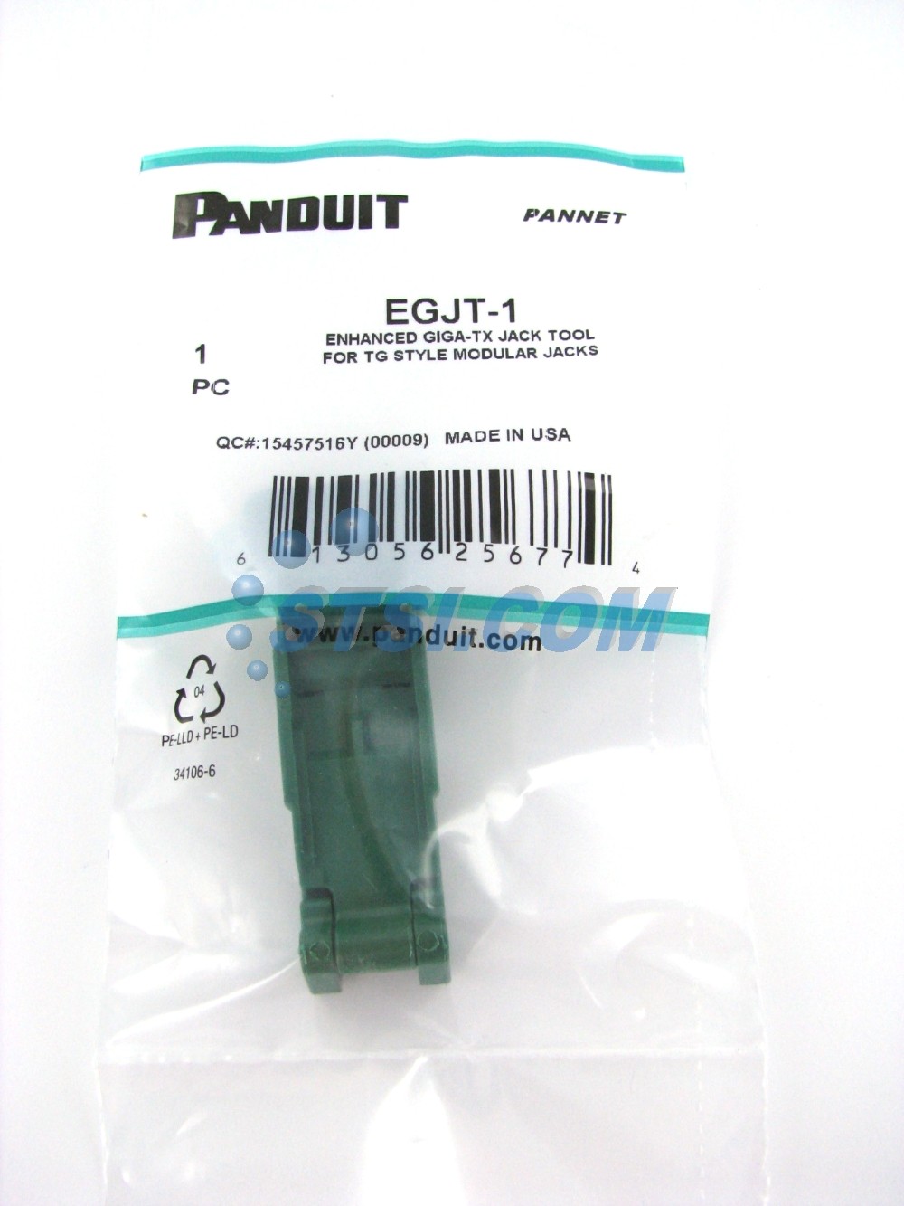 Panduit EGJT-1 Enhanced Jack Module Termination Tool For TG Series Jacks ~STSI