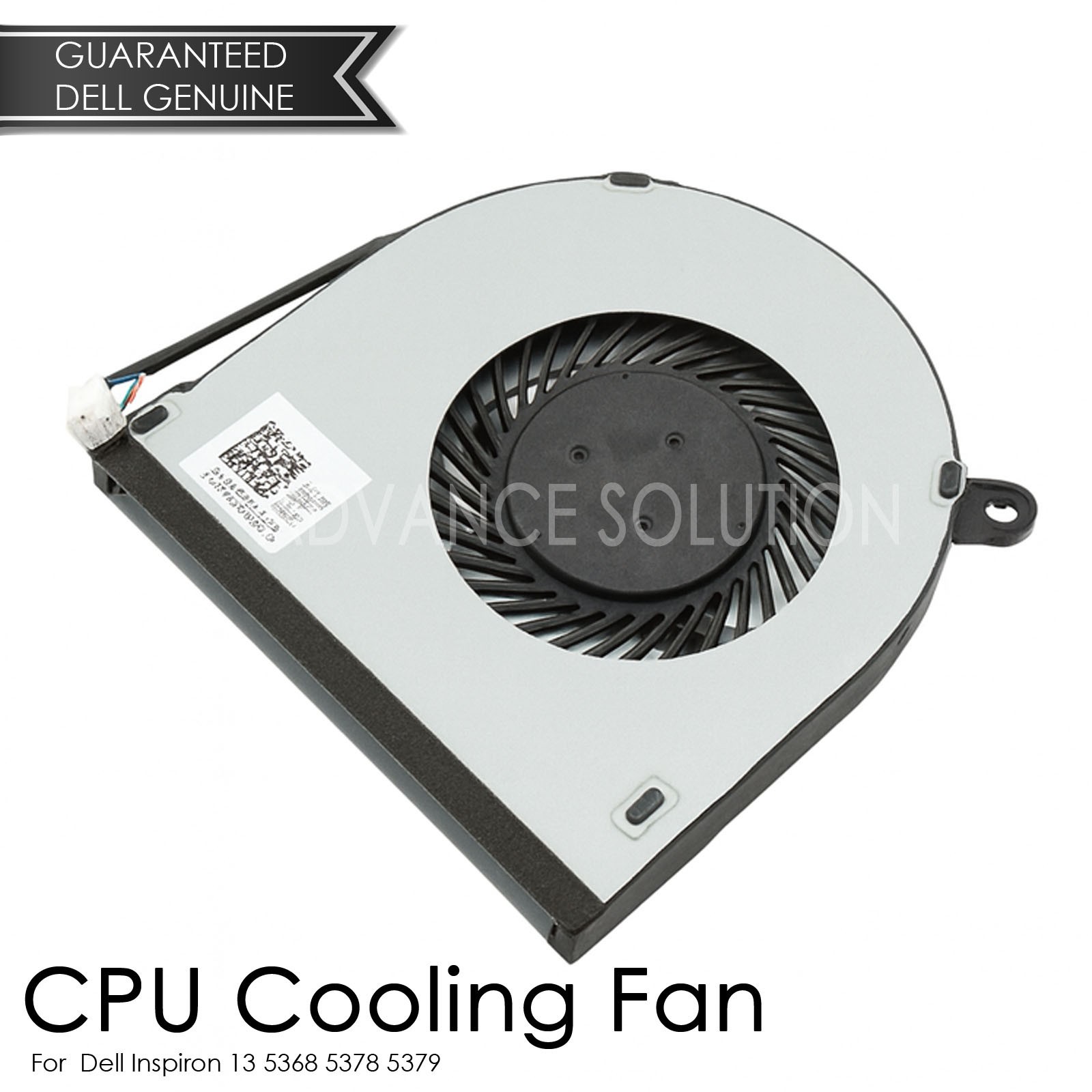 New Dell Inspiron 13 5368 5378 5379 CPU Cooling Fan 1RX2P 01RX2P 023.100AI.0001