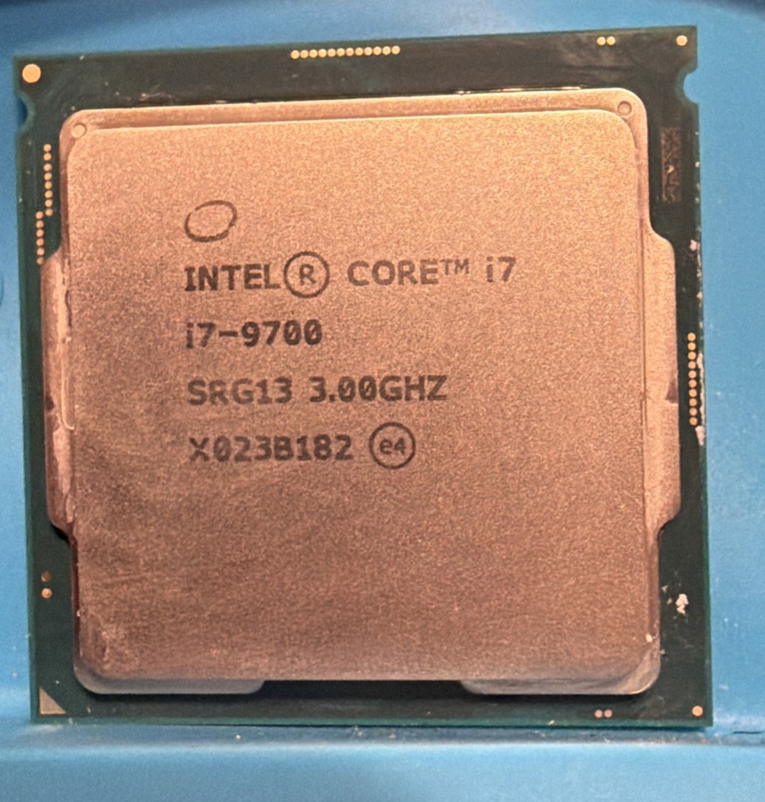 Intel Core i7-9700 SRG13  3.00 GHz  Desktop CPU GRADE A CLEAN Working System.