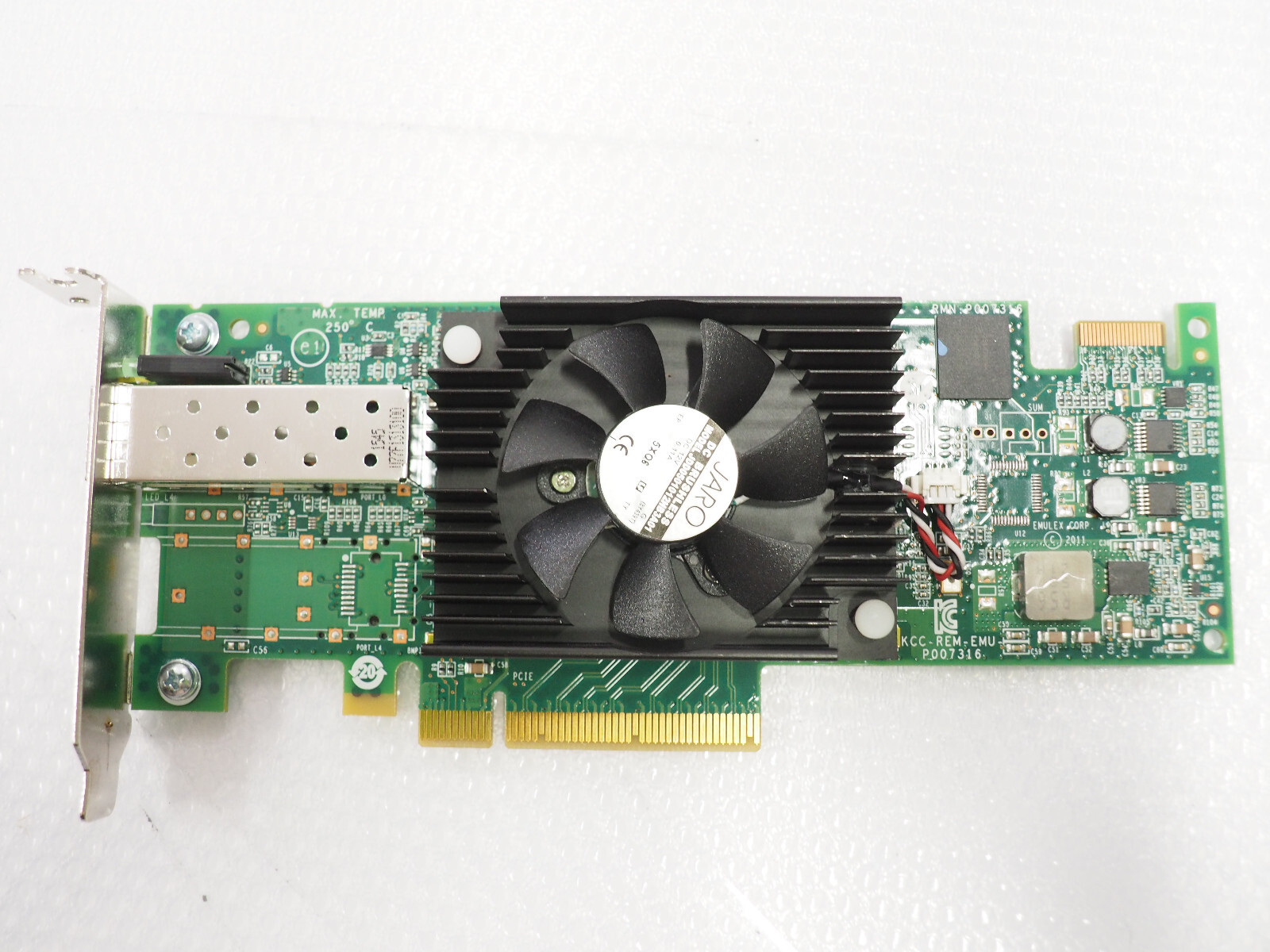 Dell Emulex LPE-16000 LPE16000 11H8D 16GB Fibre Channel Host Bus Adapter Card