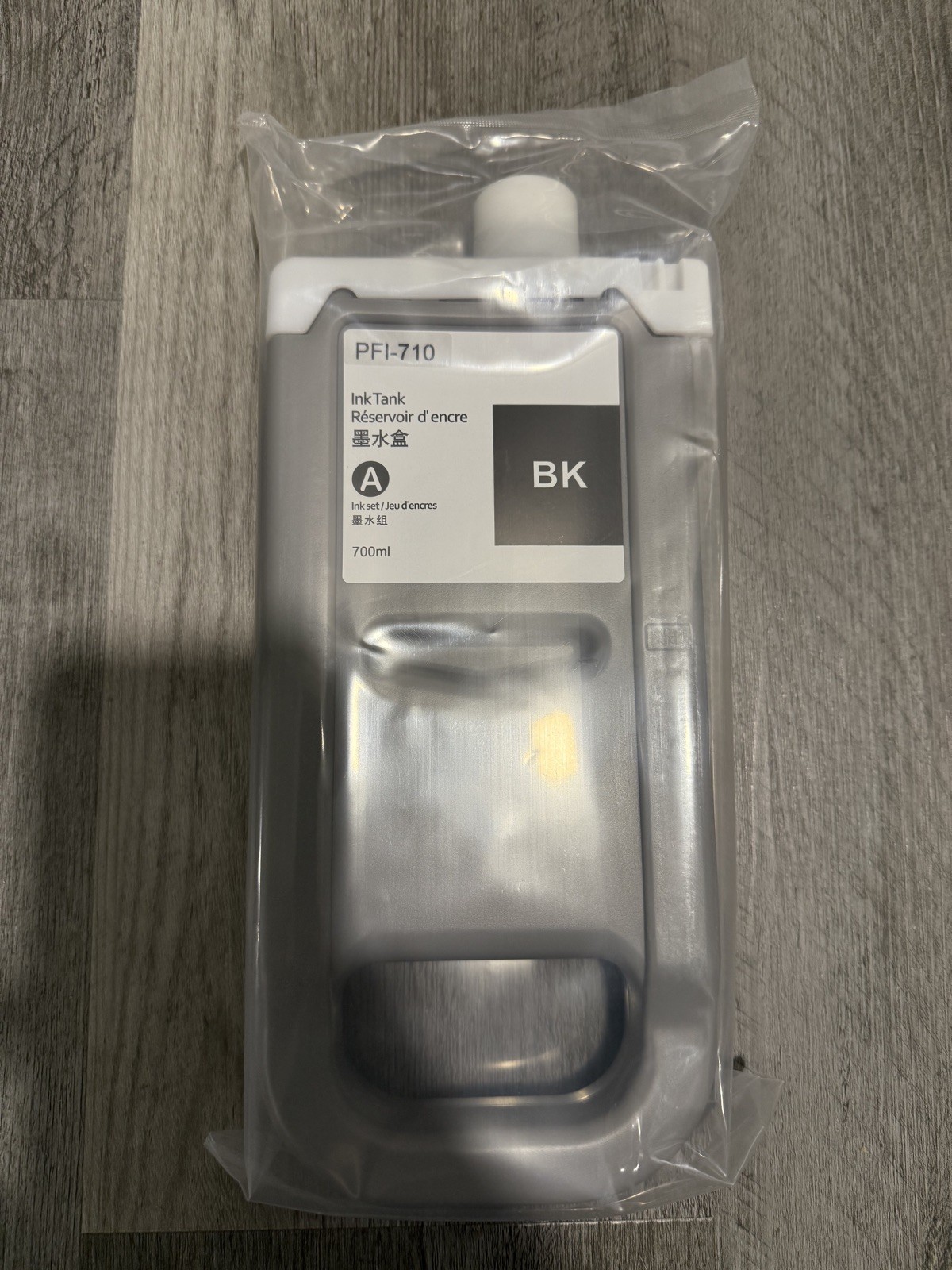 PFI-710 Black Ink PFI710 PFI 710BK for Canon iPF TX-2, 3 & 4000 Series 700 ml
