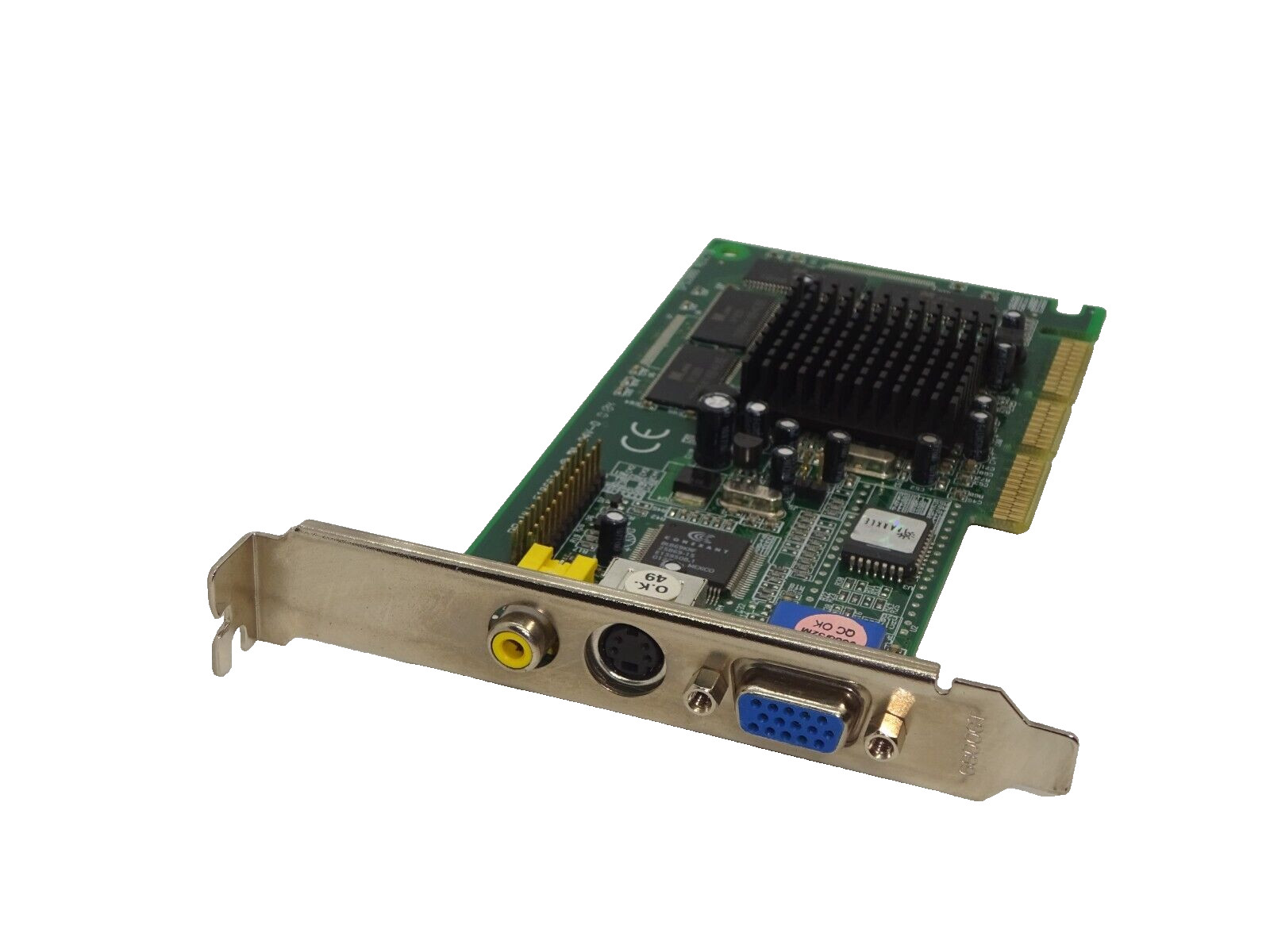 SPARKLE nVIDIA RIVA TNT2 M64 32MB SDRAM AGP GRAPHICS CARD VGA TV-OUT #GK10533