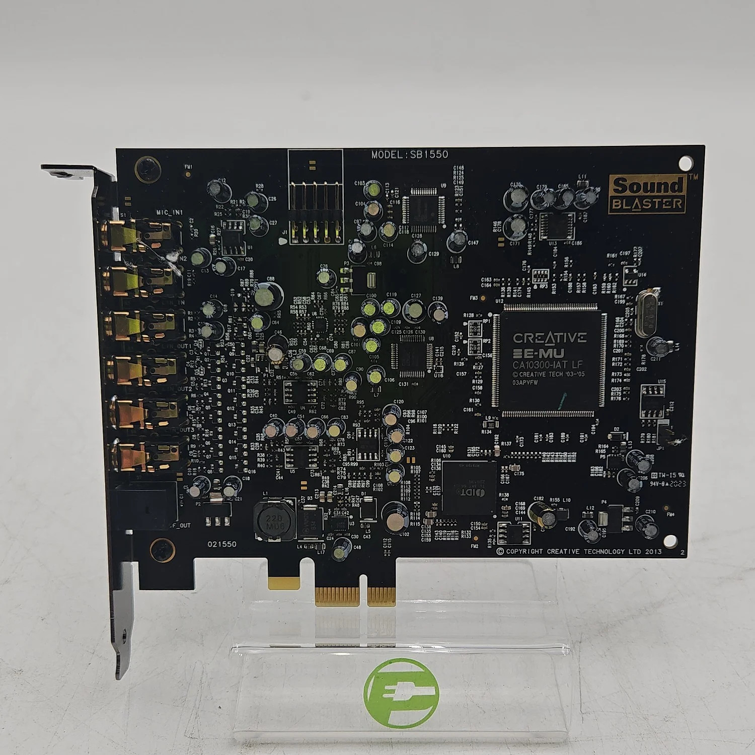 Creative Technology Sound Blaster Audigy Rx Internal 7.1 PCIe Sound Card SB1550