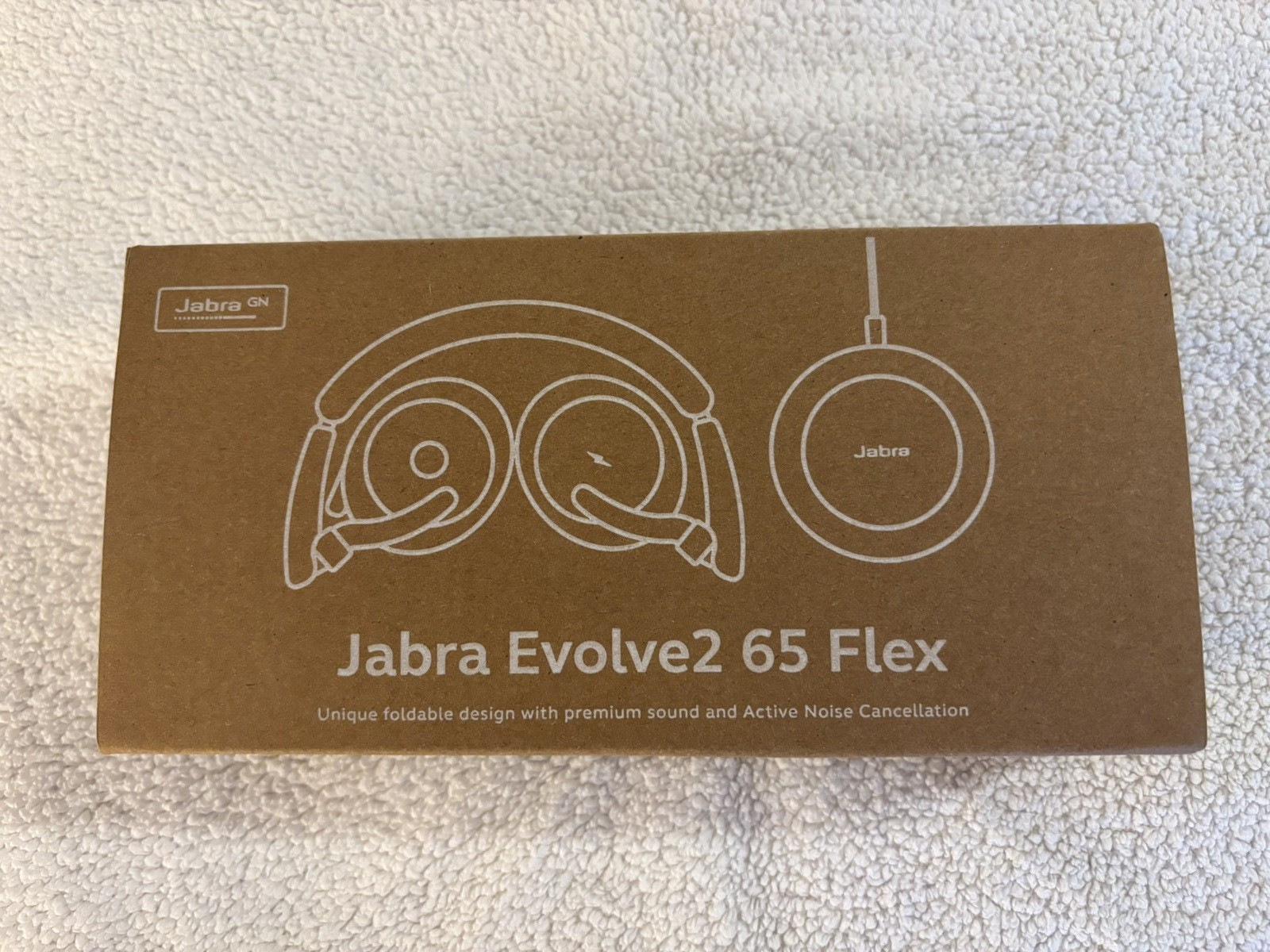 Jabra Evolve2 65 Flex Wireless Stereo Headset NEW Open Box