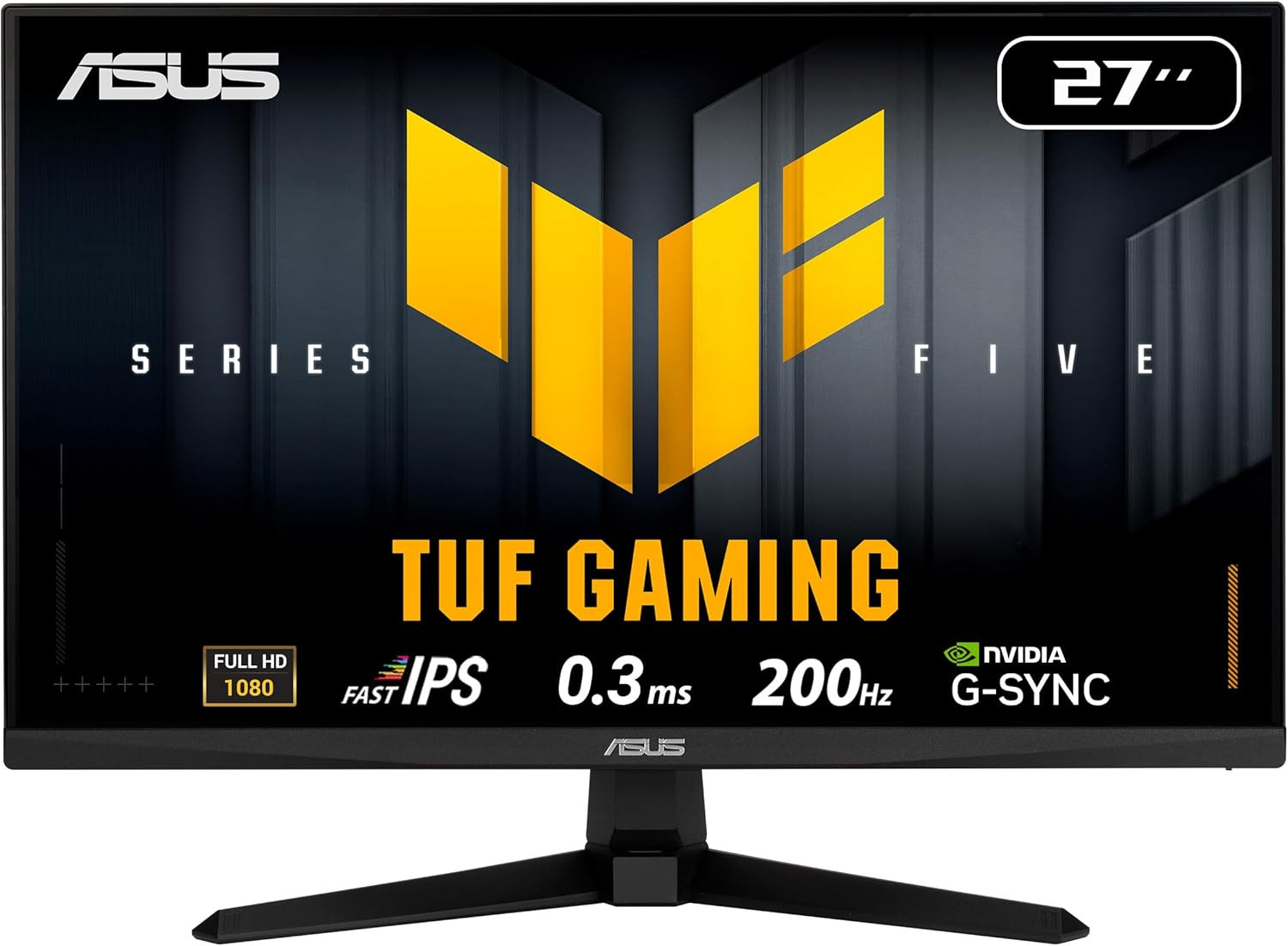 TUF Gaming 27” 1080P Monitor (VG279Q5A) – Full HD (1920 X 1080), 200Hz, 0.3Ms, F