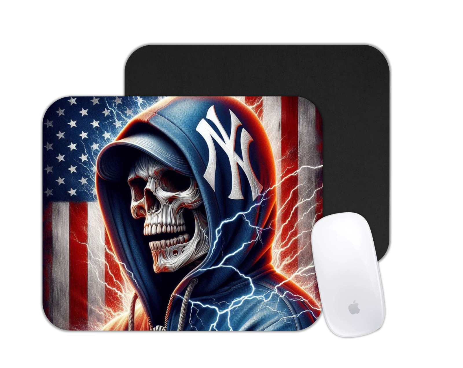 NY Yankees Baseball Inspired Mouse Pad Gift | Sports Fan Desk Mat Gift Idea