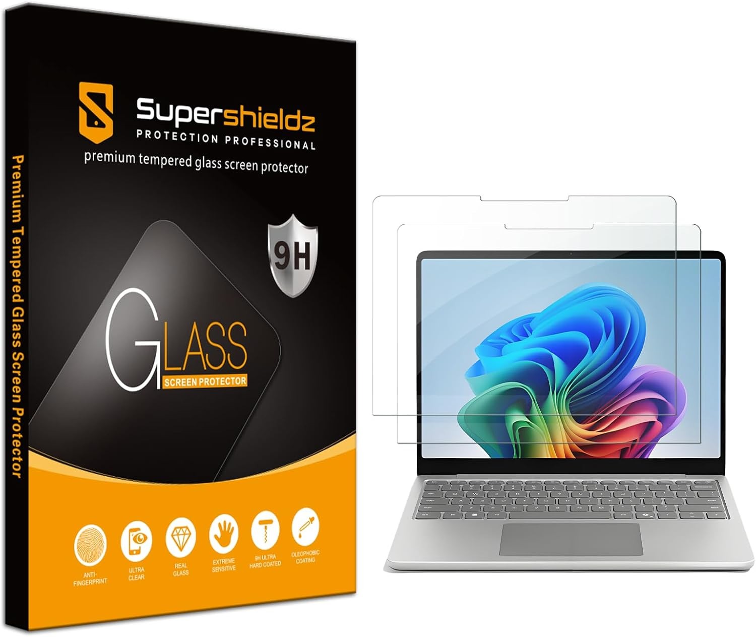Designed for Microsoft Surface Laptop 13 inch (2025) Screen Protector, 2 Pack