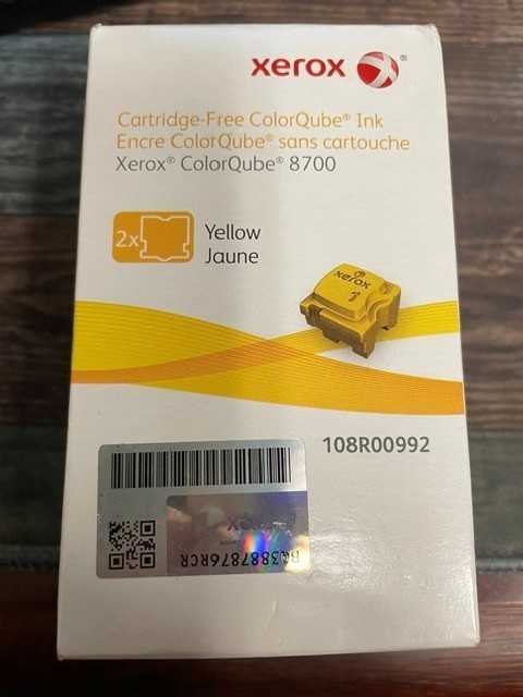 Xerox 108R00992 Solid Ink Cartridge - Yellow 2/pk