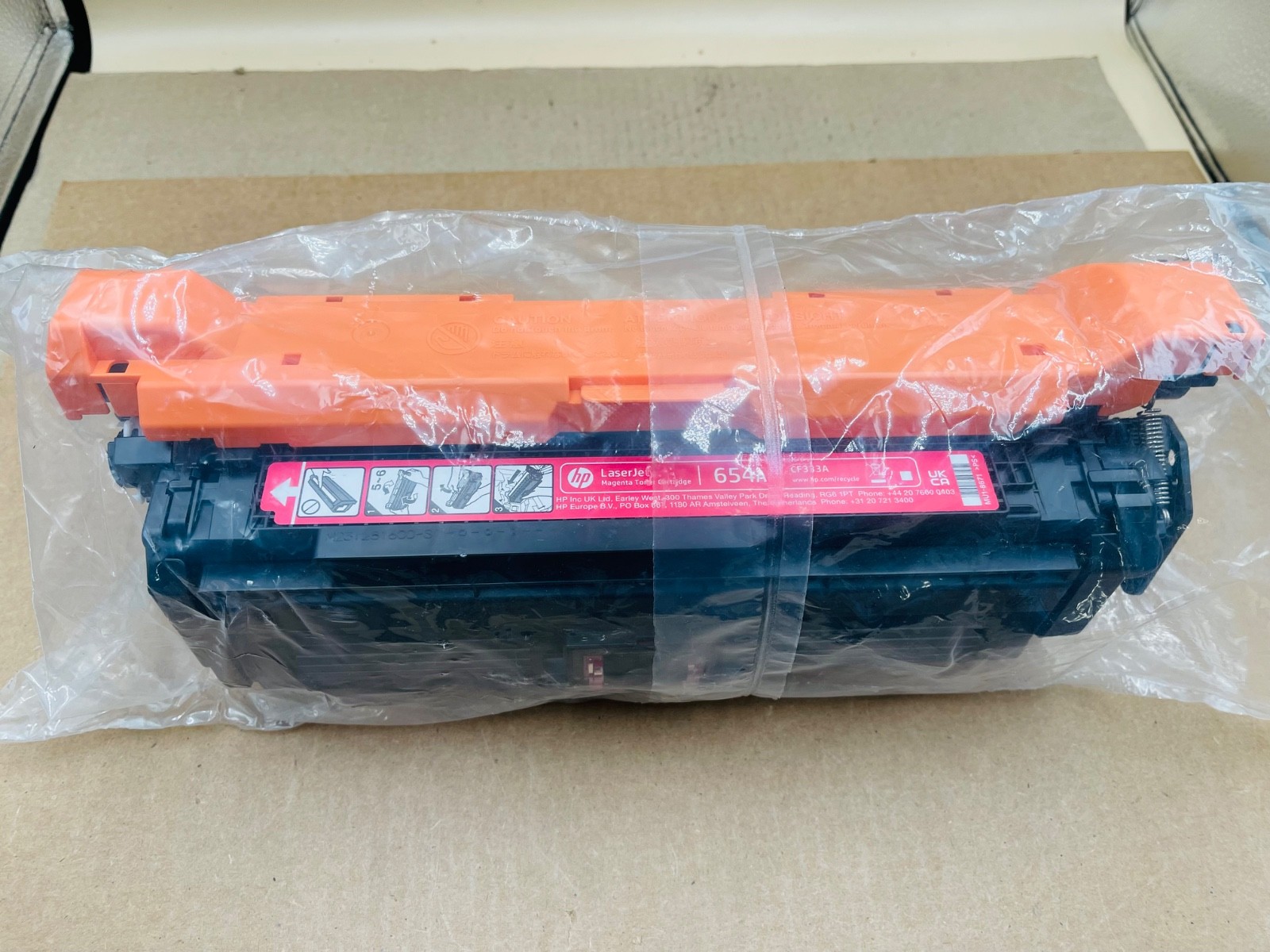 Genuine HP 654A Magenta Toner CF333A CF333AC M651 Open Box Factory