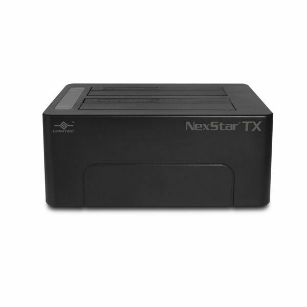 Vantec NST-D428S3-BK NexStar TX Dual Bay 2.5 inch/3.5inch USB3.0 Hard Drive Dock