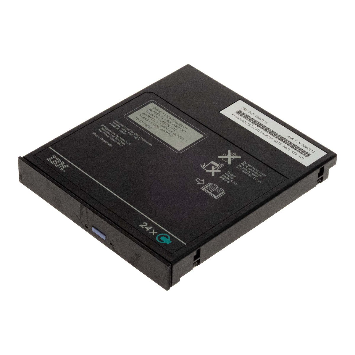 Internal Drive IBM 02K0515 CRD-S372BDB CD-ROM Drive IDE Slim Line With Housing