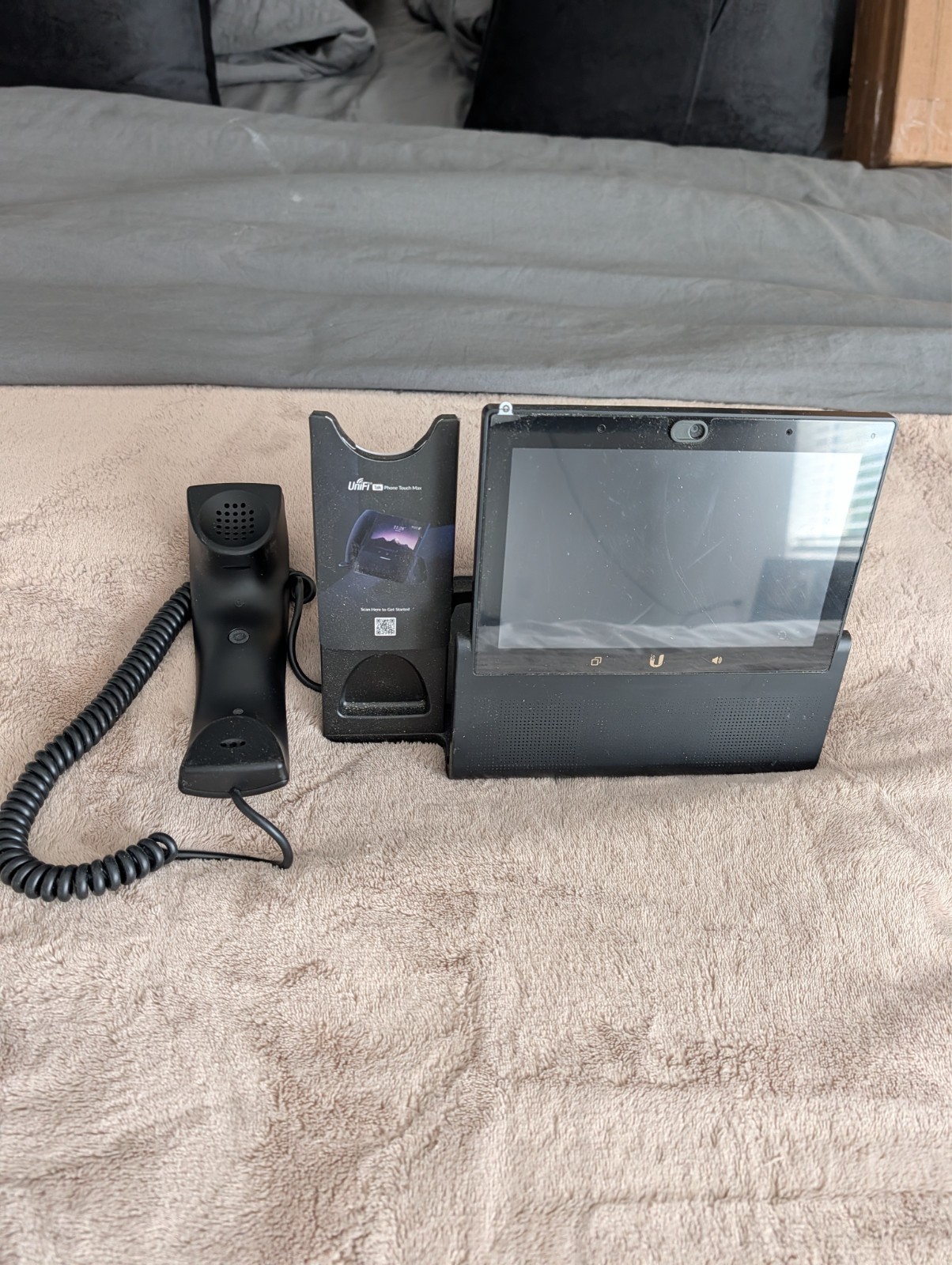 Ubiquiti UniFi Talk Phone G2 Touch Max Black UTP-TouchMax - NEW Unused